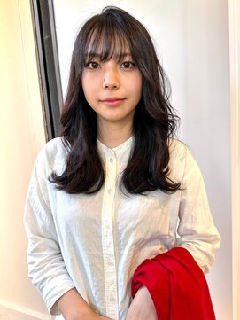 ヴヴ(Bub) natural hair/くびれヘア　韓国風　ヨシンモリ　小顔　ロング