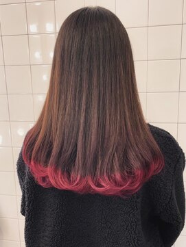 エルマノ 仙川(L mano) 大人ショートハイライト髪質改善キッズカット前髪30代40代