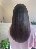 縮毛矯正ロング