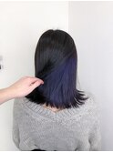 ラベンダーアッシュ×インナーカラー