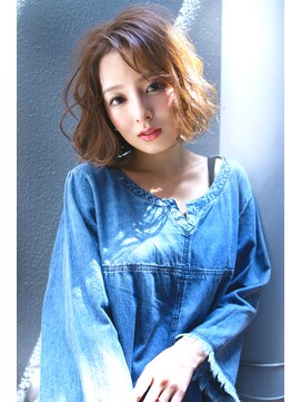 ロゼ 石橋(Rose) 【ROSE】ボブ_ミディアボブ_ラフカール