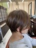 似合わせカット+ぷるつやクリームパーマ/ふわっとやわらかさ◎/成田