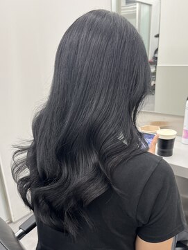 ゴウトゥデイシェアサロン 町田店(GO TODAY SHAiRE SALON) ブルーブラック【町田/韓国ヘア】