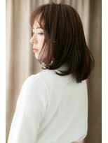 カバーヘア イヴ 戸頭店(COVER HAIR EVE)&nbsp;ミルクティーベージュ毛先パーマヘルシースタイルY戸頭30代40代