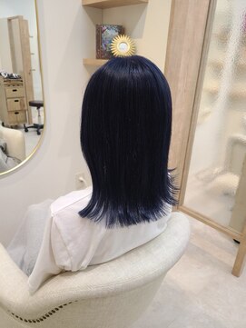 シアアルン 新小岩店(SHEER alun) ブルーカラー♪/ブリーチ