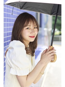 アシュリー(ashuley) 【ａｓｈｕｌｅｙ】ふんわり顔周りレイヤー☆