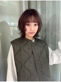【大阪駅西梅田】ウルフレイヤーショート ニュアンスパーマ