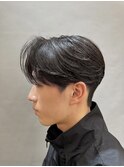 メンズ/センターパート/ニュアンスパーマ/カルマパーマ