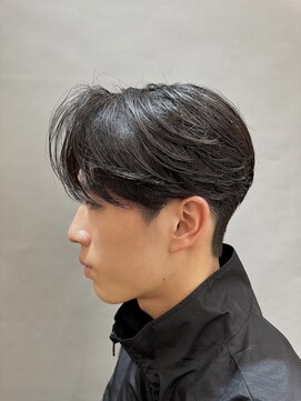 ニコ トウキョウ ヨコハマ(nico) メンズ/センターパート/ニュアンスパーマ/カルマパーマ