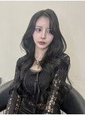 20代30代40代くびれミディ韓国ヘア小顔外ハネミディアムレイヤー