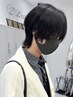 【曲がる縮毛矯正】メンズカット＋前髪縮毛矯正 ￥11900［メンズサロン/天神］