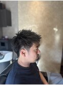 ツーブロックショートカット