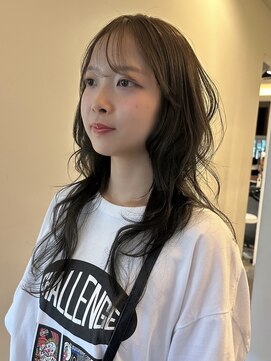 デコ(DECO) 【ayano】straight perm×hush cut