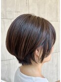 大人かわいいショート
