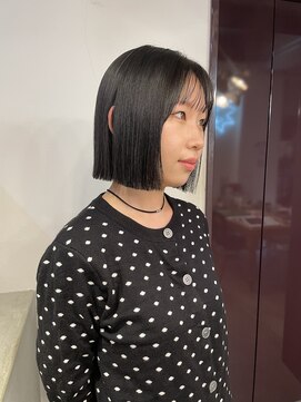 チクロヘアー(Ticro hair) @Luca  ぷつっとボブ