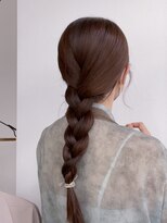 シータ 成増(THETA)&nbsp;三つ編みアレンジ