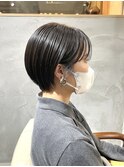 丸みショートボブスタイル【坂根】