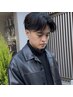 カット+眉カット(八王子/メンズカット/縮毛矯正/19時以降/ニュアンスパーマ)