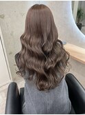 【Yui】艶髪/ショコラグレージュ(大阪梅田/ダブルカラー)
