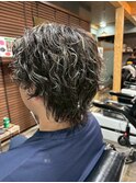 MEN’S HAIR/サーフカール/刈り上げセンターパート/柏