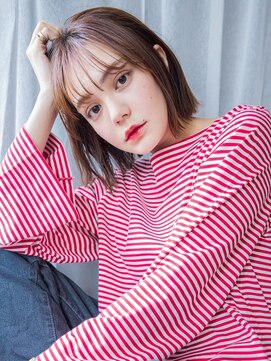 レゴ(REGO) #小顔黒髪クラゲヘアーオリーブグレーココアベージュ