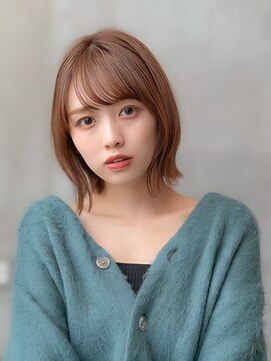 ダブルカラー【ケアブリーチオンイルミナカラー】+カット