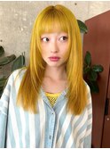 栄フェイスレイヤー透明感カラー小顔ロングスタイル