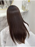 美髪矯正(縮毛矯正)+Sランクトリートメント