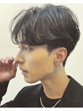 ベル 表参道店(Belle) men'shair/シャドウパーマ/ニュアンスパーマ/韓国風マッシュ