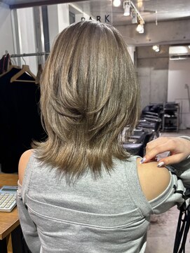 パーク 代官山(PARK) ボブウルフハッシュカットショートウルフボブ小顔カット