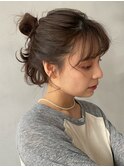 水素カラー/グレージュカラー