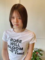 アーチテクトヘア(Architect hair by Eger)&nbsp;顎下ボブ　メテオストレート