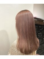 ヘアメイク ゼロサンヨンゴ(Hair Make 0345)&nbsp;【大宮0345】ハイトーンカラー×ピンクベージュ