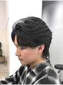 センターパート/ニュアンスパーマ/ダウンバング/藤沢美容院