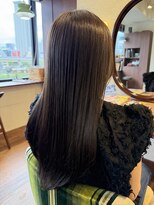 エルサフィロ キタハマ(el zafiro kitahama)&nbsp;20×30×40代×透明感×髪質改善×艶感×ナチュラル×グレージュ