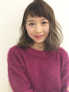 アドラーブル 駅南店(adorable) 【adorable】ゆるふわ柔らか質感×キュートなショートバング