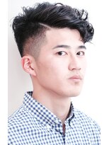 メリケンバーバーショップ コウベ(MERICAN BARBERSHOP KOBE)&nbsp;イメチェンビジカジセミウエット刈り上げ#2