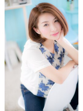 ヘアアンドビューティー ミック(Hair & Beauty miq) キレイめ大人仕様の万能ミディ☆