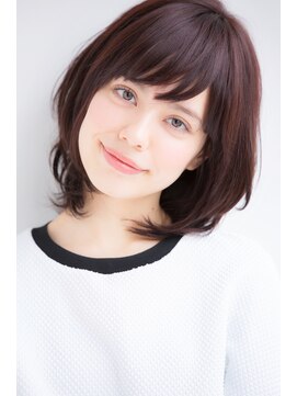 ラフ フロム ガーデン(Laf from GARDEN) Ramie寺尾　ヘルシーレイヤーボルドーイルミナカラーミディアム