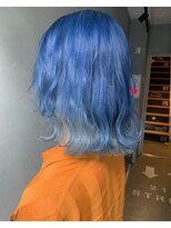 ジーナ(XENA)&nbsp;スカイブルー×ホワイトシルバー