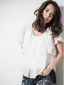 カバーヘア ブリス 川口(COVER HAIR bliss) *bliss川口*大人かわいいブランジュ小顔無造作セミディw