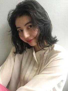 サングース(Sungoose) <sungooseTOKYO>毛先パーマアッシュブラウンネオウルフ