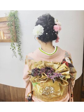 サロンド クラフト(salon de craft) 【成人式・結婚式に♪】振袖着物&ヘアセット