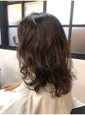 セミロング×デジタルパーマ☆