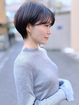 ラウンジ モリオ イケブクロ(Lounge MORIO Ikebukuro) 【morio池袋】綺麗でかっこいい黒髪ショート♪