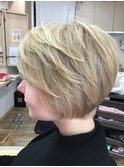 アシンメトリーショート