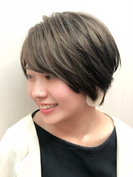 フレンズ 環状通東店(friend's) フェミニン　ショートボブ　4