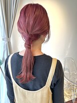 ピーロ(piilo)&nbsp;チェリーピンク　ダブルカラー　ブリーチ