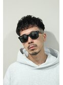 メンズかき上げニュアンスマッシュサイドパート韓国マッシュ
