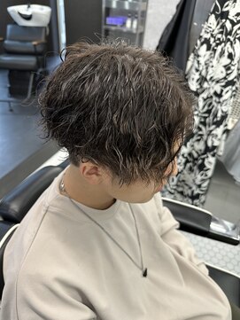 リプレイ 草津店(RIPLAY) 前下がり×スパイラルパーマ